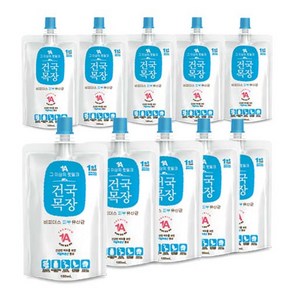 건국유업 비피더스 피부 펫밀크, 비피더스 피부 유산균, 180ml, 10개