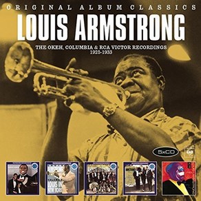 LOUIS ARMSTRONG - ORIGINAL ALBUM CLASSICS 유럽수입반, 5CD