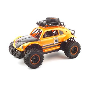 레프리카 RC카 2.4GHz 1/14 2WD 오프로드 비틀 RTR RC CBT889825OR, 혼합 색상, 1개