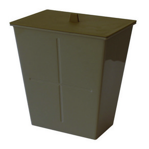 WAYBE HACHIMAN AMBLE TRASH S With Lid, BR-232728, 1개