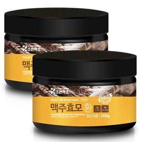 조은약초 국내산 프리미엄 맥주효모환, 2개, 250g