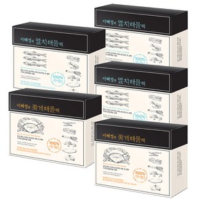 키친스토리 이혜정의 멸치해물팩 150g x 3p + 꽃게해물팩 150g x 2p 다시팩세트, 750g, 1세트