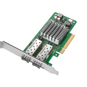 넥스트유 인텔10G 듀얼 SFP+ PCIE 광 서버용 랜카드 데스크탑용, NEXT-562SFP-10G, 1개