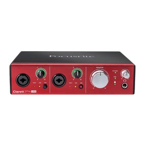 CLARETT Focusite 오디오 인터페이스, Claett 2Pe USB