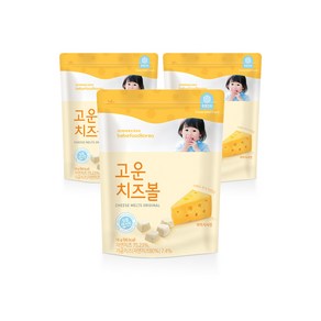 베베푸드 고운 치즈볼, 16g, 3개