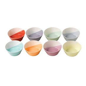 1815TP 11.5cm BOWL 대접 8p 세트 1815TW25094, 혼합 색상, 1세트