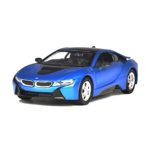 모터맥스 1/24 BMW i8 쿠페 다이캐스트, 블루, 1개