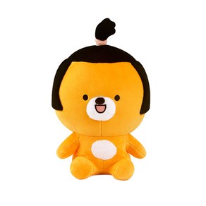 B급패밀리 앉은인형, 25cm, 오렌지 외(모질라), 1개