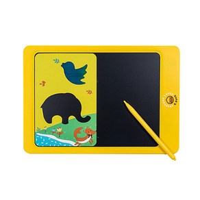 파파스토이 B DUCK 유아용 LCD 전자노트 258 x 164 x 9.8 mm, 혼합 색상, 1개