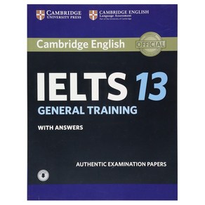 IELTS 13 General Training with AK + Audio CD