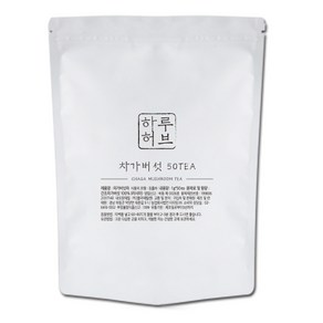 하루허브 차가버섯차 대용량, 1g, 50개입, 1개