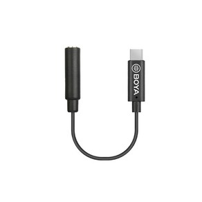 보야 3.5mm TRS Famale to USB Type C 오디오 아답터, BY-K4, 1개