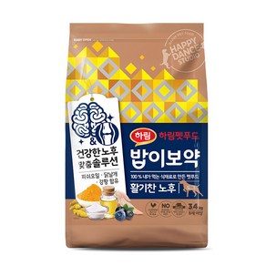 하림펫푸드밥이보약 강아지 기능성 사료, 3.4kg, 1개, 닭