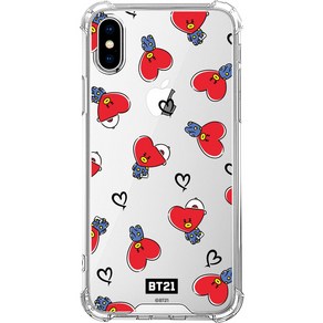 BT21 라인프렌즈 투명 범퍼 휴대폰 케이스