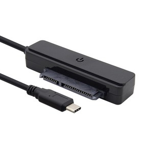 컴스 USB 3.1 C타입 SATA 변환 무전원 컨버터 노트북용, KS468, 1개