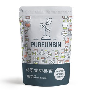 푸른빈 건조 맥주 효모 분말 가루, 500g, 1개