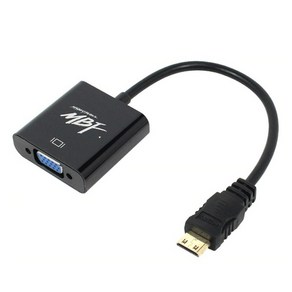 엠비에프 MINI HDMI TO VGA 컨버터