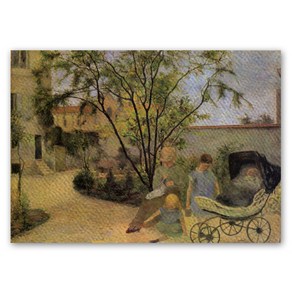 소소한 감성 캔버스 프린팅 액자 명화시리즈 고갱 Gauguin06, A4