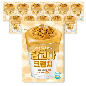 달고나 크런치, 25g, 12개