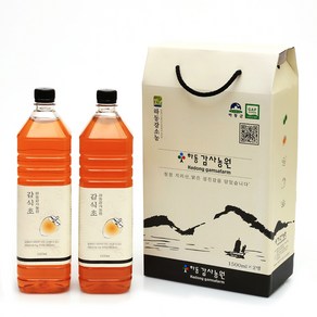 하동감사농원 3년 자연숙성 발효 감식초, 1.5L, 2개