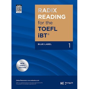 RADIX READING for the TOEFL iBT Blue Label 1