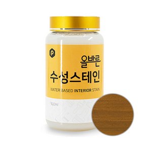 페인트인포 올바른 수성 스테인 500ml