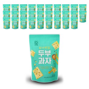 우리밀 발아통밀 두부과자, 100g, 30개