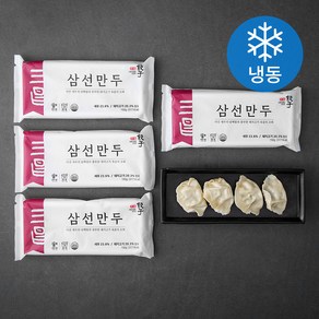 삼창교자 삼선 만두 (냉동), 150g, 4개