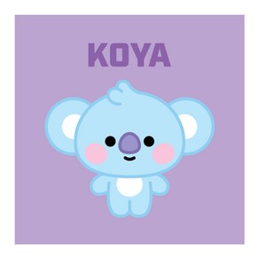 아이러브페인팅 BT21 DIY PAINTING_BABY 20 x 20 cm, KOYA, 1개