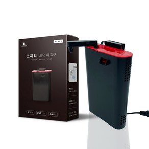 모비딕 코끼리 배면 여과기 BLACK EF-300, 1개, 3.5W