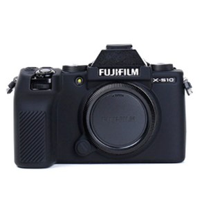 FUJIFILM X-S10 카메라 실리콘 바디보호용 케이스 블랙, 1개