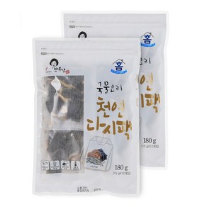 안옥남 국물요리 다시팩 12p, 180g, 2개