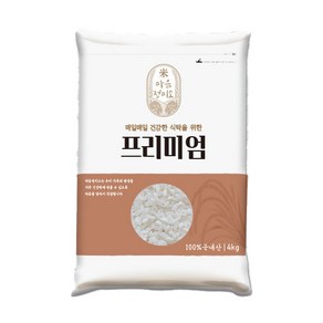 마음정미소 프리미엄 쌀, 4kg, 1개