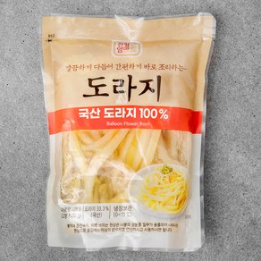 친정엄마 깐도라지