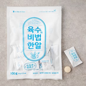 육수의 비법 한알 25개입, 100g, 1개