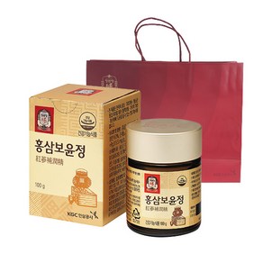 정관장 홍삼보윤정 + 쇼핑백, 100g, 1개