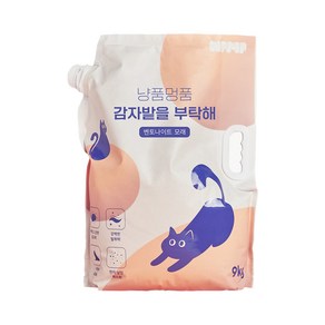 냥품멍품 고양이 감자밭을 부탁해 벤토나이트, 9kg, 1개