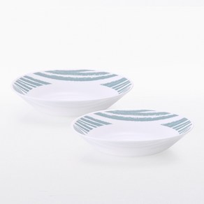파이렉스 밀크글라스 앞접시 2p, 지오메트리카, 2개