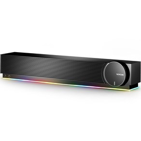 로이체 2채널 멀티미디어 스테레오 RGB LED 사운드바, RSB-200