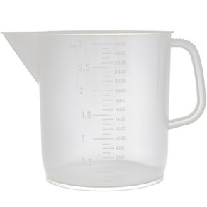 Katell PP 핸들비커 KA.1159, 3000ml, 1개