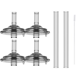 베베락 국산 아이와 교체용 빨대 꼭지 4p + 교체용 스트로우 2p + PP솔 세트 210ml용, 210ml, 1세트