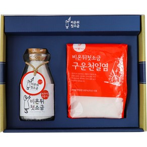 비온뒤첫소금 3호 프리미엄 구운소금 150g + 구운천일염 300g 세트, 1세트