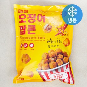 매콤 팝콘 오징어 (냉동), 1개, 800g