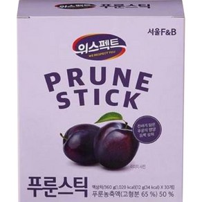 위스펙트 서울에프엔비 푸룬스틱, 12g, 30개