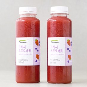 풀무원 프레시 스트로베리 스무디, 300ml, 2개