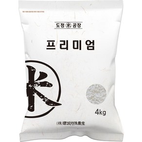 도정공장 프리미엄 백미, 4kg, 1개