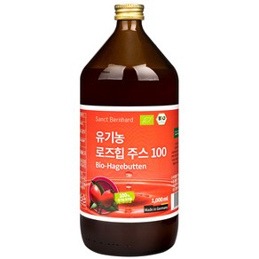 휴럼 유기농 로즈힙 주스 100, 1L, 1개