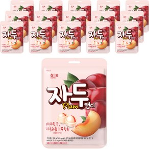 자두 캔디, 130g, 16개