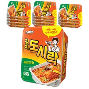 팔도도시락 김치 컵라면 86g