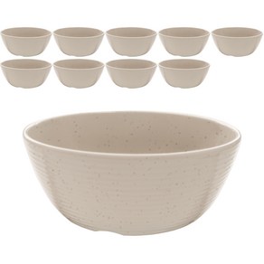 국산 로야 멜라민 특대접 13.6cm, 마블, 10개